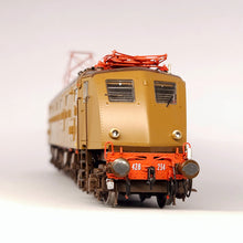 Carica l&#39;immagine nel visualizzatore di Gallery, AimX Models Locomotiva Elettrica FS E 428 234 ANSALDO – H0 1/87 AX2041 Castano Isabella Era III Ferrovia
