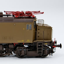 Load image into Gallery viewer, Aimx Models Locomotiva Elettrica FS E 428 001 prototipo Breda – 90°Anniversario E 428 – H0 1/87 AX2003 Castano Isabella Era IV Ferrovia

