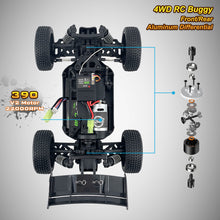 Carica l&#39;immagine nel visualizzatore di Gallery, BONZAI Buggy RC 4WD scala 1/14 - 35 km/h, fuoristrada, tutti i terreni, RTR, batteria al litio
