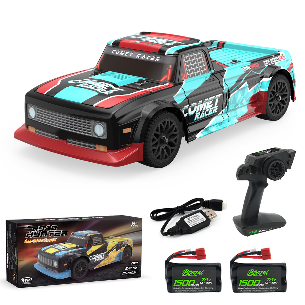 ZROAD 1/12 RC Drift Car - 4WD, 2.4Ghz, All-Road, Rapid-Speed, Hobby Grade Control